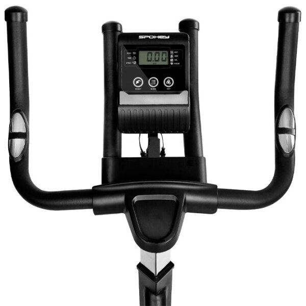 Bicicletă fitness Spokey Katana Black Vertical, 100 kg photo 3