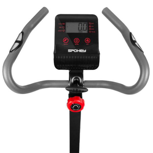 Bicicletă fitness Spokey Gradior Gray Black Vertical, 120 kg photo 3