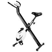 Bicicletă fitness Spokey Xfit White Vertical, 100 kg
