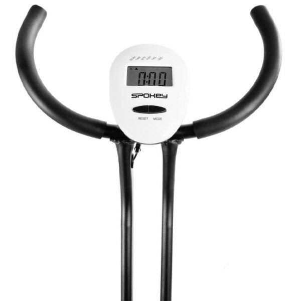 Bicicletă fitness Spokey Xfit White Vertical, 100 kg photo 3