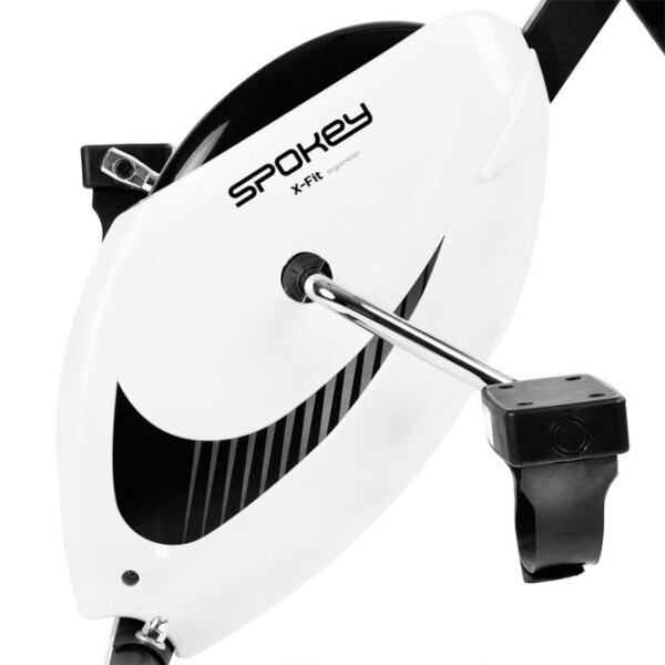 Bicicletă fitness Spokey Xfit White Vertical, 100 kg photo 4