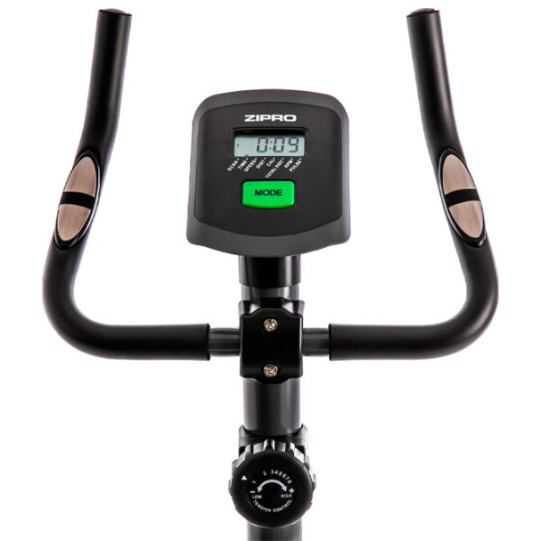 Bicicletă fitness Zipro DRIFT Green Black Vertical, 120 kg photo 4