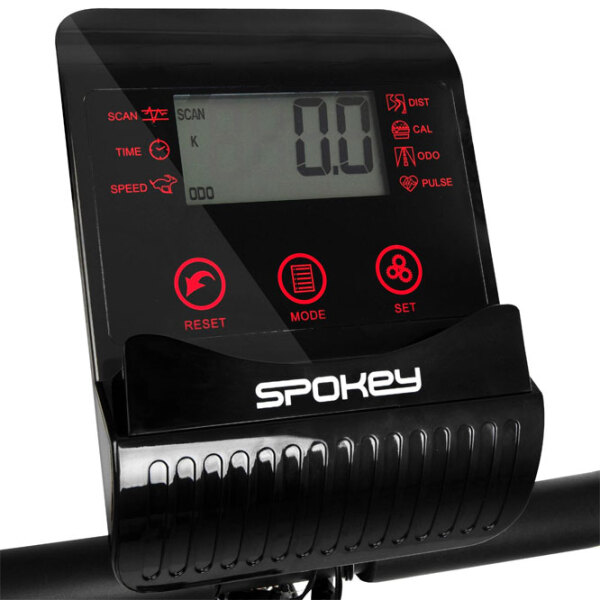 Bicicletă fitness Spokey Lordi Black Vertical, 110 kg photo 5