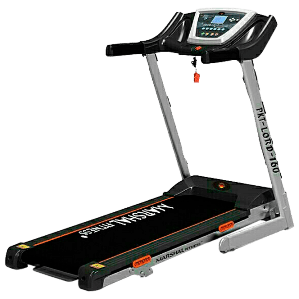 Bandă de alergat Marshal MF-1651 Black 120 kg, 14 km/ h photo 1