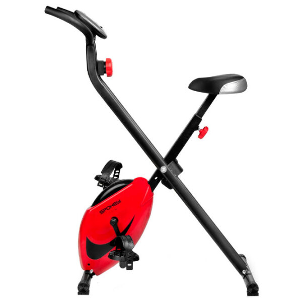 Bicicletă fitness Spokey Xfit+ Red Vertical, photo 2