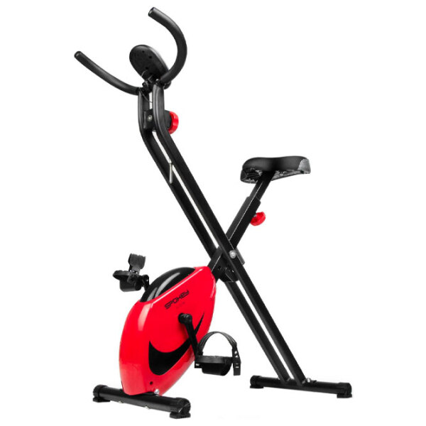 Bicicletă fitness Spokey Xfit+ Red Vertical, photo 3