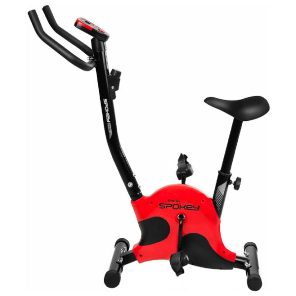 Bicicletă fitness Spokey Onego Black Red Vertical, photo 2