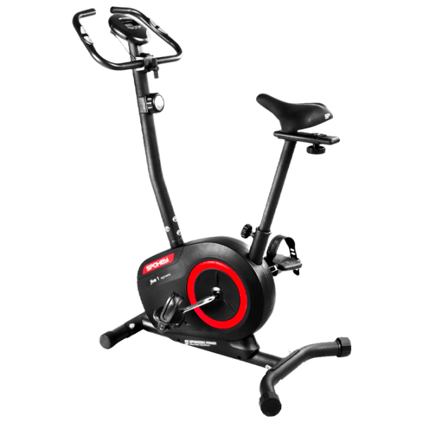 Bicicletă fitness Spokey Jive 1 Red Black Vertical, 100 kg photo 1