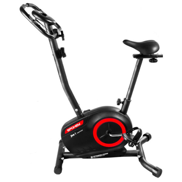 Bicicletă fitness Spokey Jive 1 Red Black Vertical, 100 kg photo 3