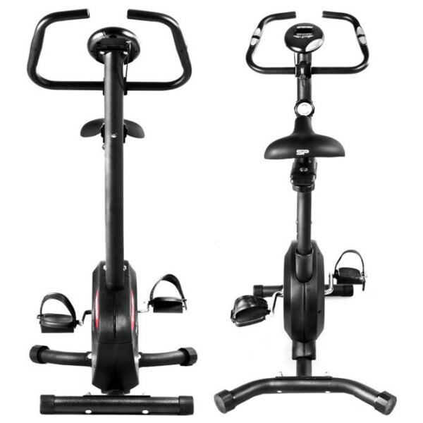 Bicicletă fitness Spokey Jive 1 Red Black Vertical, 100 kg photo 4