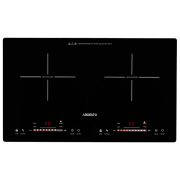Ardesto ICS-B218 Black Cu inducție, Vitroceramică