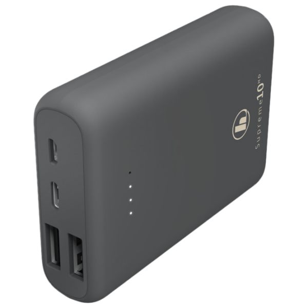 Power Bank 10000 mAh Hama Supreme 10HD Gray  photo 1