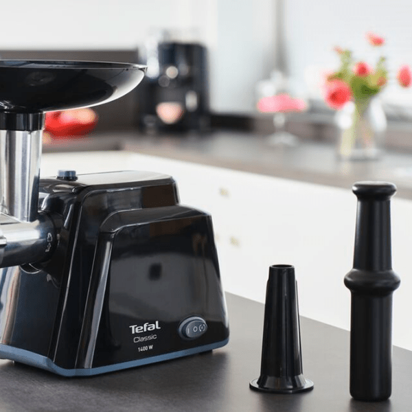 Мясорубка Tefal NE105838 Черный 1400 Вт, 1.7 кг/ мин photo 5