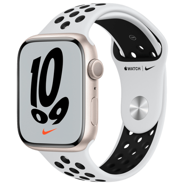 Умные часы Apple Watch Series 7 Nike Starlight | 45 мм | Алюминий/ Фторэластомер
| MKNA3 photo 1