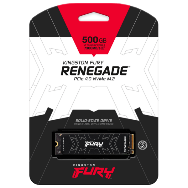 SSD Kingston FURY Renegade M.2 500 ГБ Скорость чтения: 7300 МБ/ с,
Скорость записи: 3900 МБ/ с photo 3