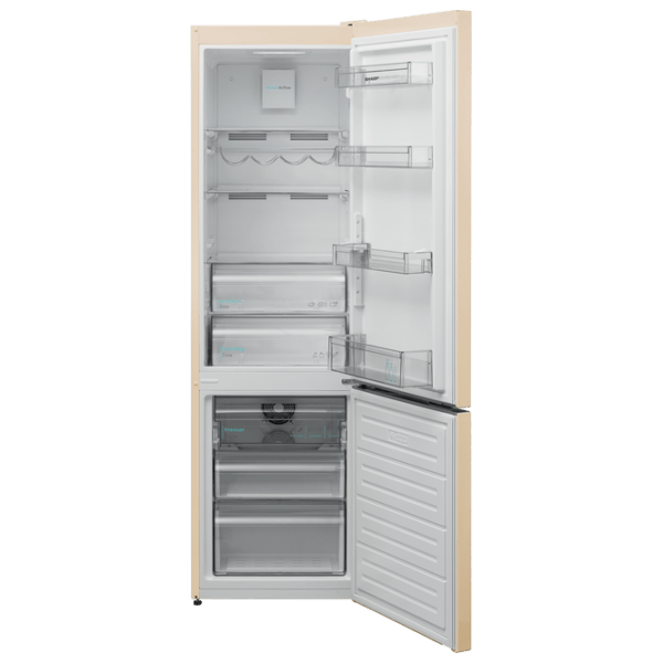Frigider SHARP SJ-BA05DMXJE-EU Beige 195l/ No Frost, 75l/ No Frost, E photo 2
