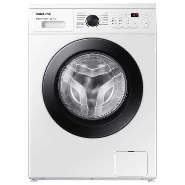 Mașină de spălat Samsung WW60A4S00CE/ UA White 6 kg, 1000 rpm, A (old) photo 1