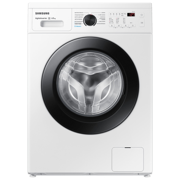 Mașină de spălat Samsung WW65A4S20CE/ UA White 6.5 kg, 1200 rpm, A+++ photo 1