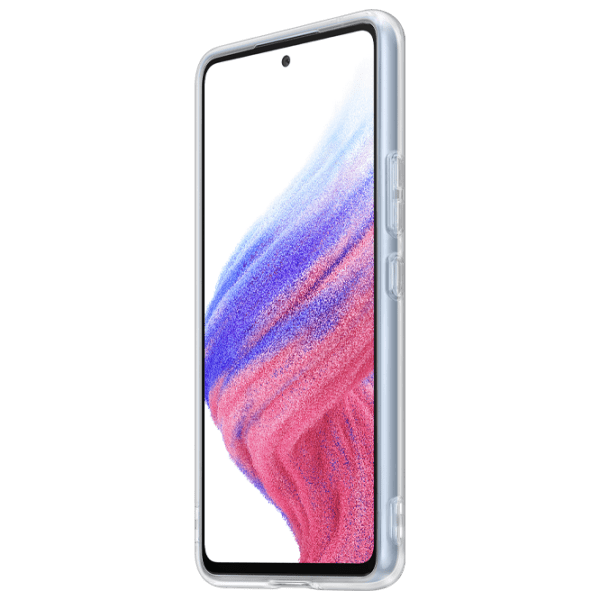Husă pentru smartphone Samsung Galaxy A53 5G (EF-QA536TTEGRU) Transparent Samsung, TPU, Clear Standing photo 3