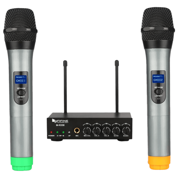 Микрофон Fifine K036 UHF Серый  photo 1