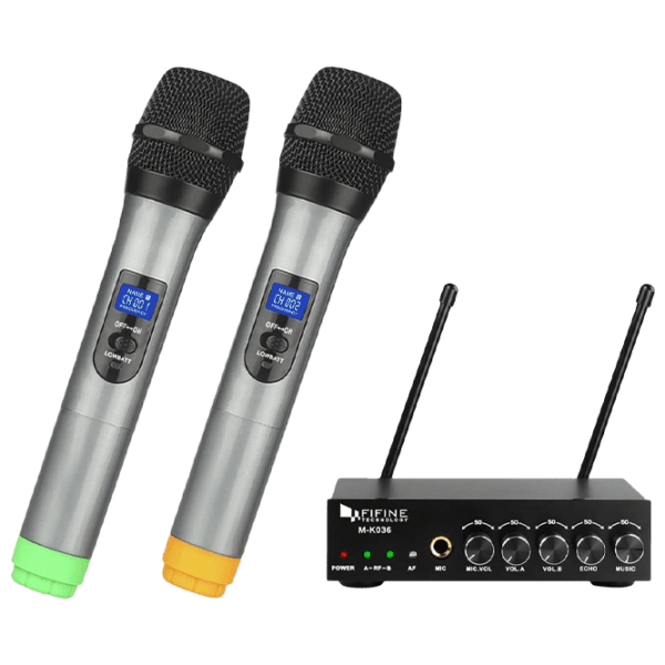 Микрофон Fifine K036 UHF Серый  photo 2