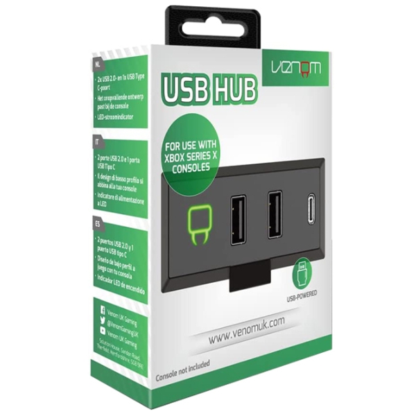USB Hub Venom VS2884 Черный  photo 9