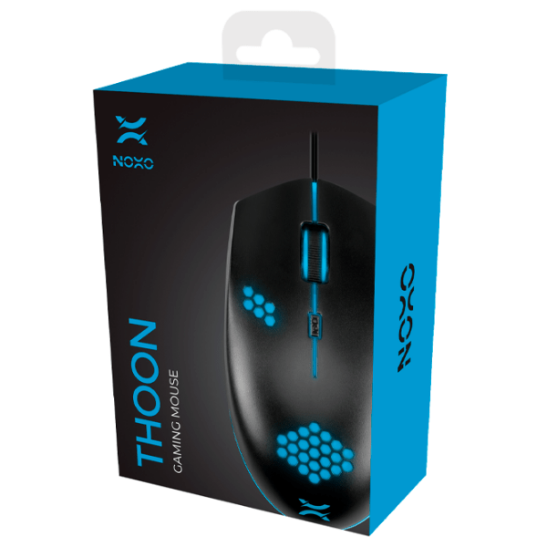 Mouse NOXO Thoon Black Cu fir / 1800 dpi photo 6