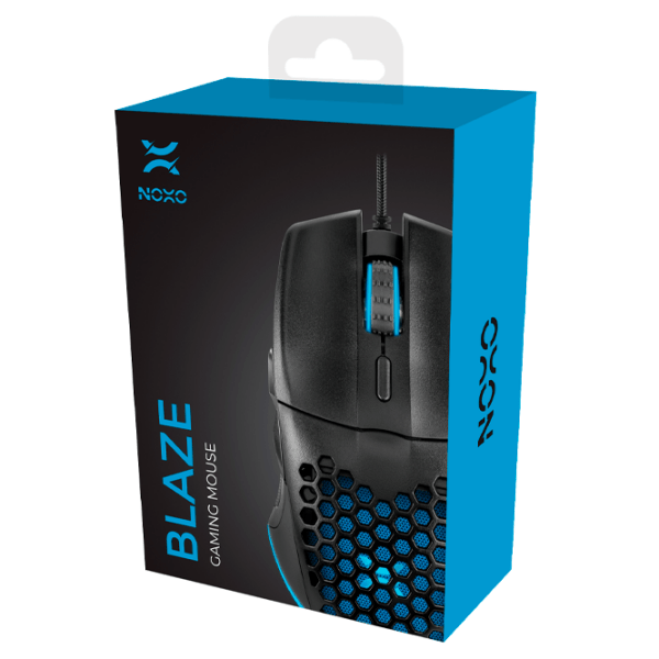 Mouse NOXO Blaze Black Cu fir / 3200 dpi photo 6