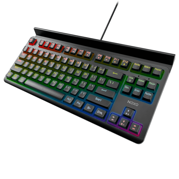Tastatură NOXO Specter Black Gaming, Cu fir photo 3