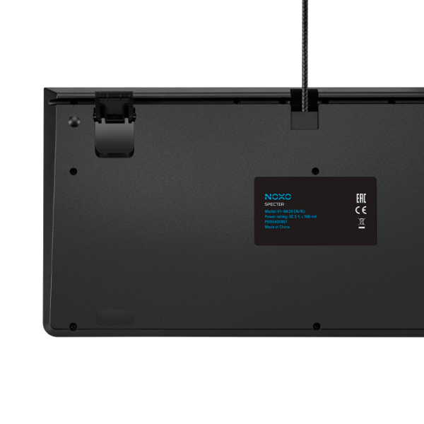 Tastatură NOXO Specter Black Gaming, Cu fir photo 4