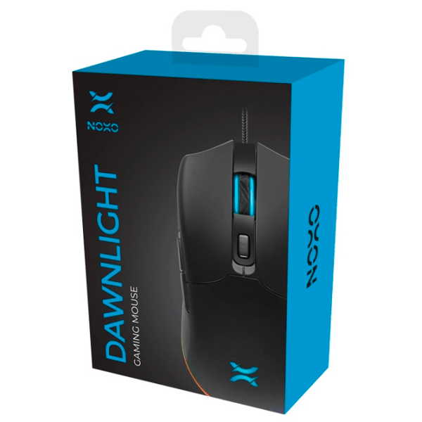 Mouse NOXO Dawnlight Black Cu fir / 6400 dpi photo 6