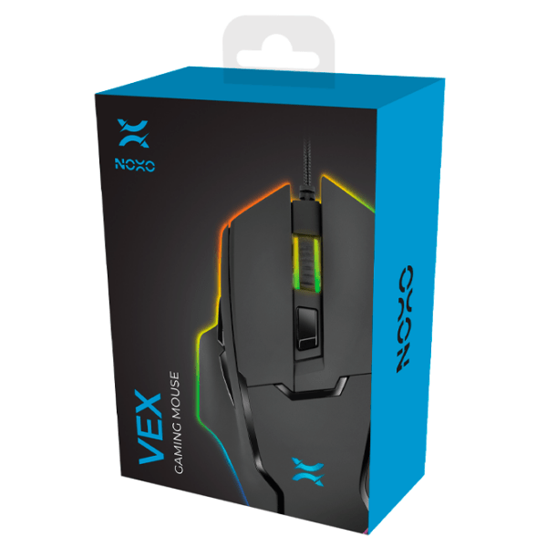 Mouse NOXO Vex Black Cu fir / 7000 dpi photo 6