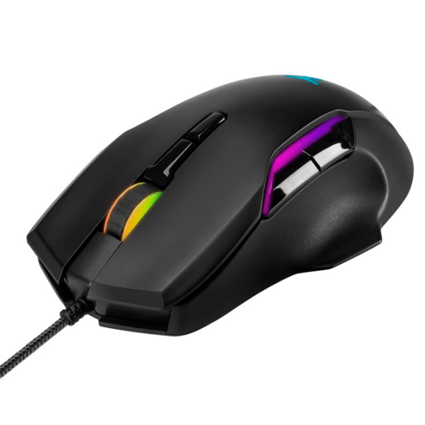 Mouse NOXO Deviator Black Cu fir / 6400 dpi photo 5