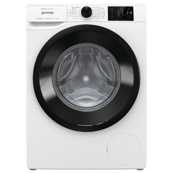 Mașină de spălat Gorenje WNEI84BS White 8 kg, 1400 rpm, A+++ photo 1