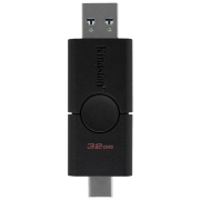 USB Flash Kingston DataTravel Duo 32 GB Black USB 3.2, Plastic