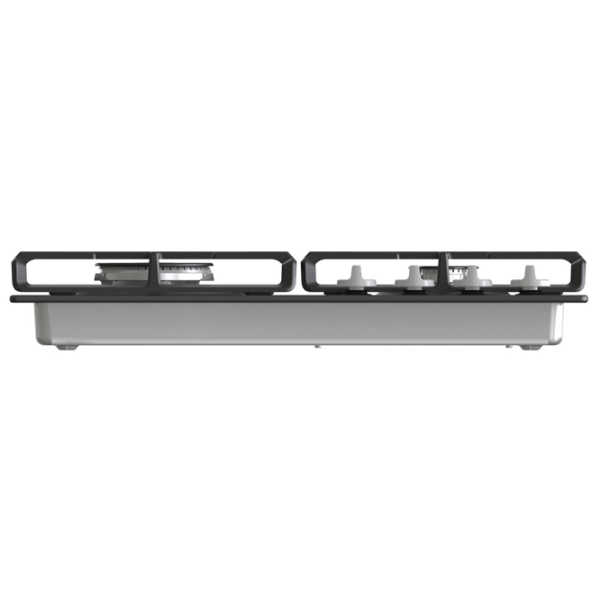 Plită încorporabilă pe gaz Gorenje GW 641 EXB Black Oțel emailat, Gratare: Fontă photo 3
