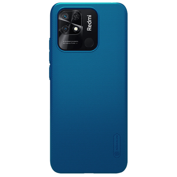 Husă pentru smartphone Xiaomi Redmi 10C Frosted Shield Peacock Blue Nillkin, PC, Back photo 1