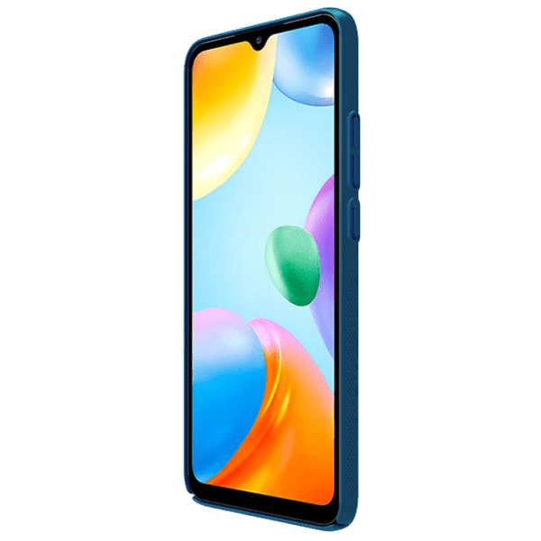 Husă pentru smartphone Xiaomi Redmi 10C Frosted Shield Peacock Blue Nillkin, PC, Back photo 4