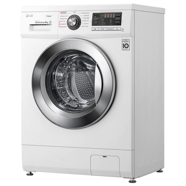 Mașină de spălat LG F1296NDS3 White 6 kg, 1200 rpm, A (old) photo 3