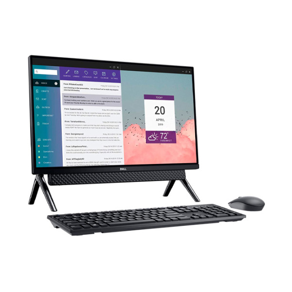 All-in-One PC Dell Inspiron 5490 Black 23.8" Full HD IPS Intel Core i5 10500T 16 GB 512 GB photo 2