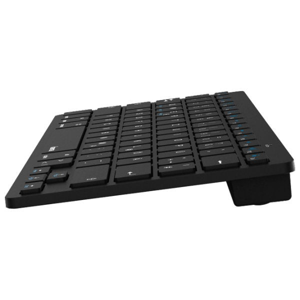 Клавиатура Hama KEY4ALL X300 Черный Для дома и офиса, Беспроводные photo 3