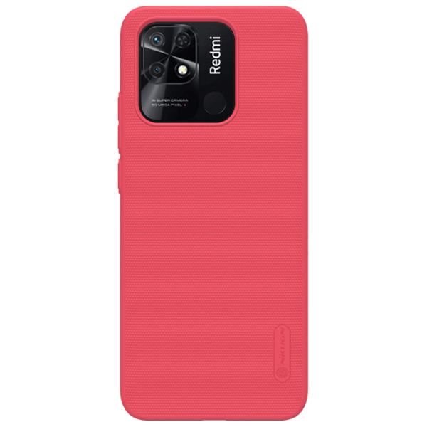 Husă pentru smartphone Xiaomi Redmi 10C (Frosted Shield) Red Nillkin, PC, Back photo 1