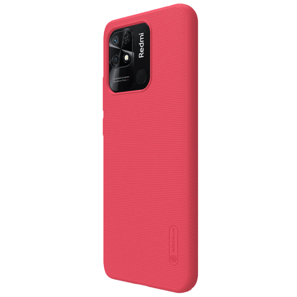 Husă pentru smartphone Xiaomi Redmi 10C (Frosted Shield) Red Nillkin, PC, Back photo 3