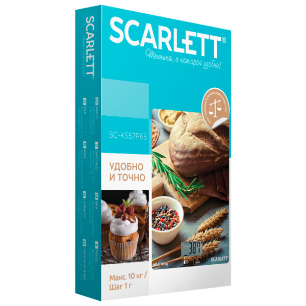 Cântar de bucătărie Scarlett SC-KS57P65 Multicolor  photo 2