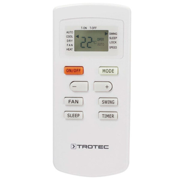 Кондиционер Trotec PAC 2610 E Белый 34 м2 | 9000 БТЕ | Белый photo 5