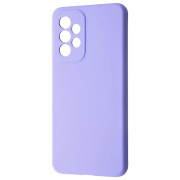 Чехол для смартфона Samsung Galaxy A33 5G (Full Silicone) Светлый Пурпурный