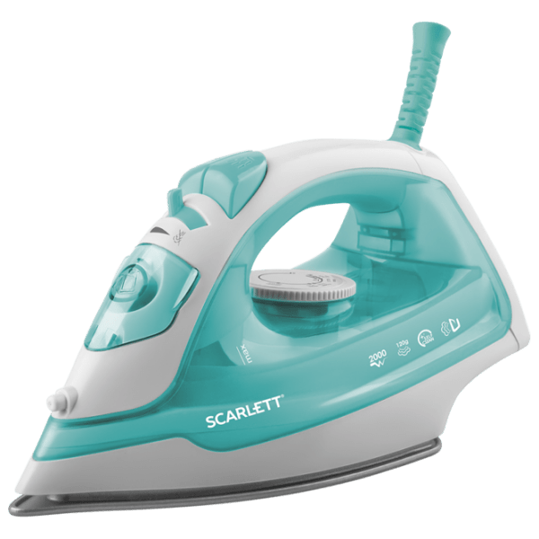 Fier de călcat Scarlett SC-SI30P11 Turquoise 2000 W, 40 g/ min, 0.18 l, Acoperire antiaderentă photo 1