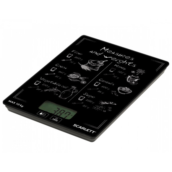 Кухонные весы Scarlett SC-KS57P64 Черный  photo 2