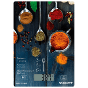 Cântar de bucătărie Scarlett SC-KS57P68 Multicolor 