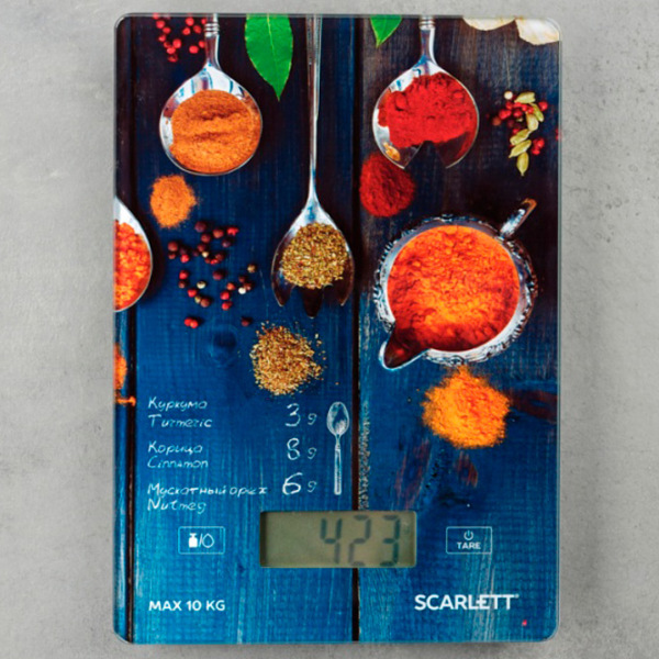 Кухонные весы Scarlett SC-KS57P68 Разноцветный  photo 4